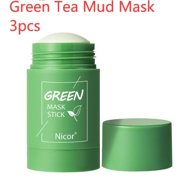 🍃 2️⃣ Cleansing Green Tea Mask – Masque Nettoyant au Thé Vert